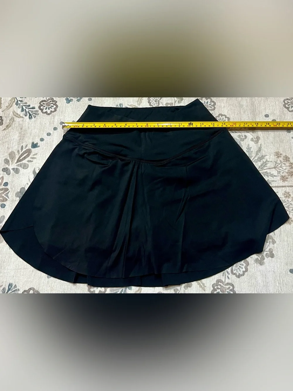 Halara Everyday SoftlyZero Airy Crossover 2-in-1 Mini Tennis Skirt Black Medium - Picture 11 of 11
